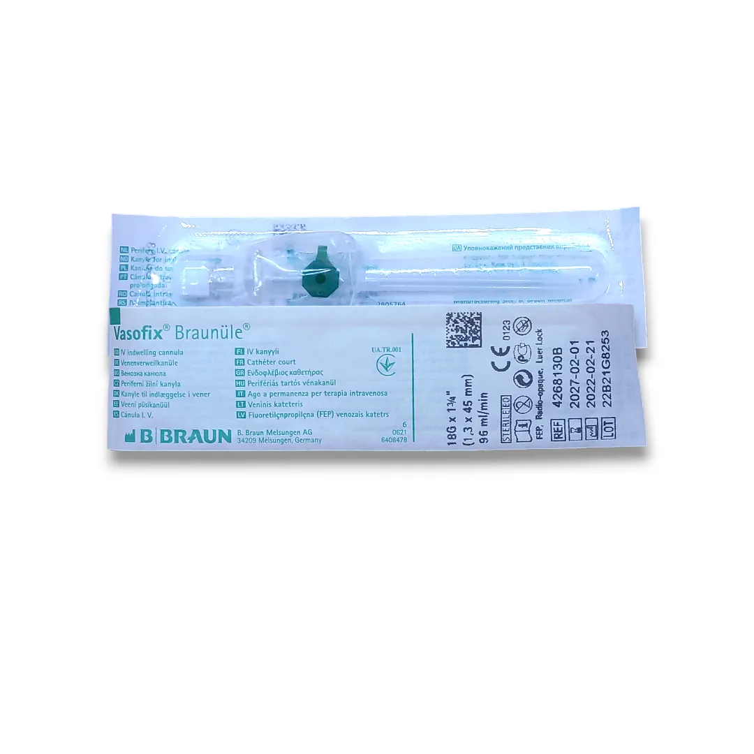 Vasofix IV Cannula 18G