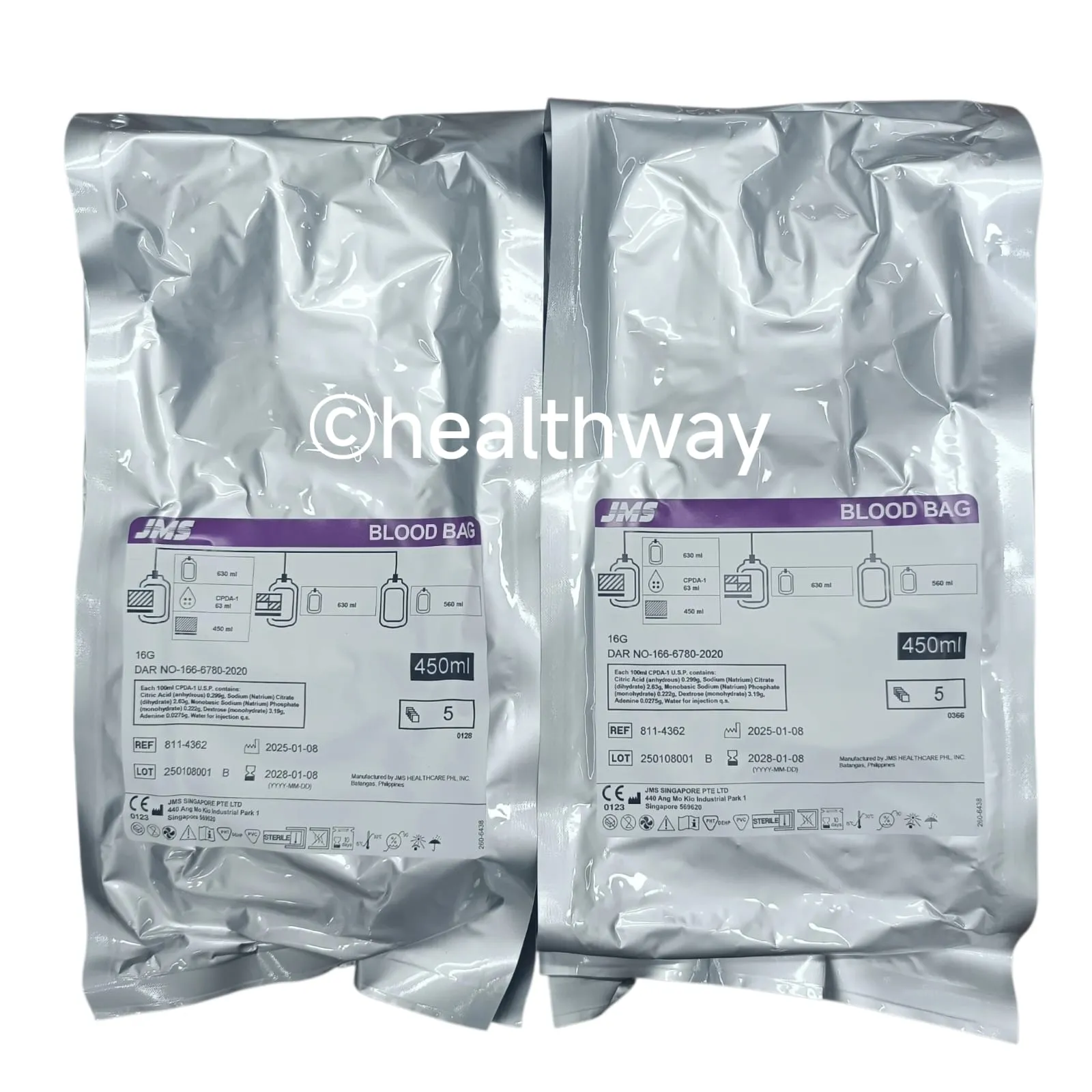 JMS Triple Blood Bag