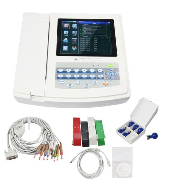 CONTEC ECG 1200G Touch Screen 12-Channel Elecreocardiograph