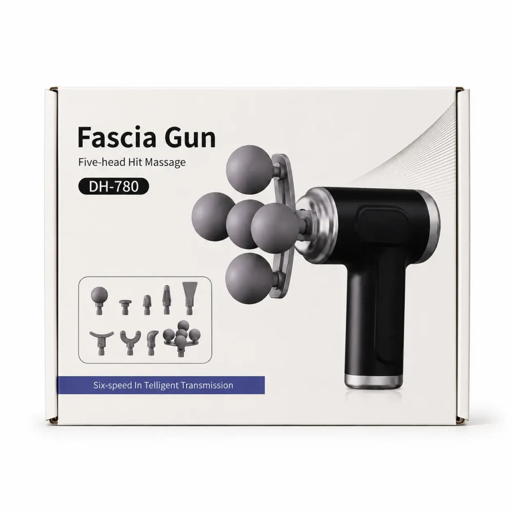 Five Headed Fascia Gun DH-780 | 9 Multi-Head Attachment